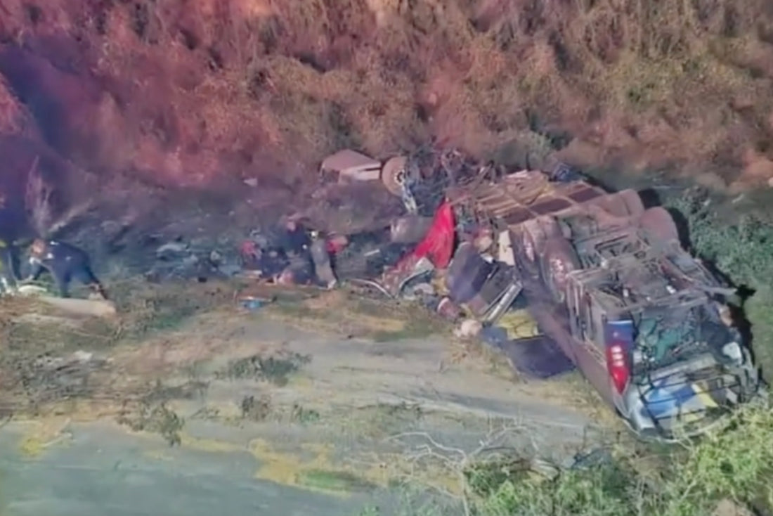 México: 24 muertos en un accidente entre un autobús y un camión