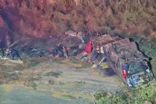 México: 24 muertos en un accidente entre un autobús y un camión